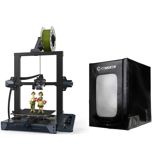 Official Creality Ender 3 S1 Bundle With Comgrow 3D Printer Enclosure Fireproof And Dustproof Tent #TOP16