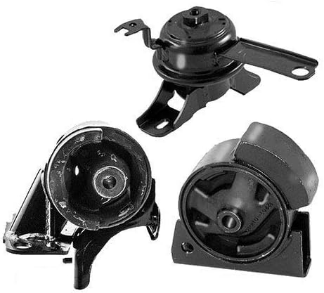 For 1998-2002 Toyota Corolla 1.8L MANUAL Trans Motor & Trans Mount Set 3 PCS : A7264, A7243, 9474 - K0422