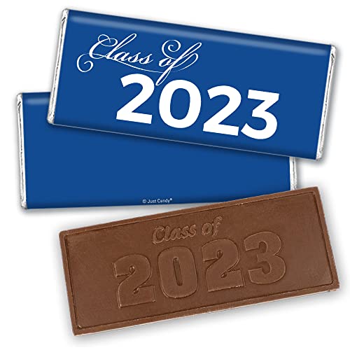 12Ct Blue Graduation Candy Party Favors Class Of 2023 Wrapped Chocolate Bars By Just Candy #TOP19