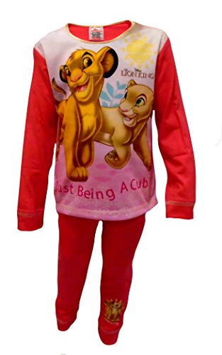 Disney Pijama de niña Lion King Cub 4-5 años