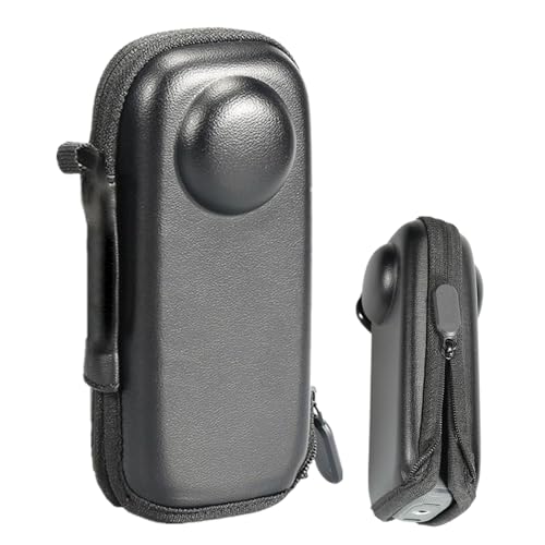 For Insta360 X5 専用 収納ケース ミニカメラバッグ ハードシェルトラベルオーガナイザー 保護カバー 耐衝撃 防振 落下防止 全面保護 傷つけ防止 持ち運び便利 for インスタ360 X4用収納バッグ
