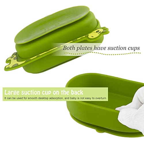 Set Pappa Svezzamento per Bambini,Piatto con