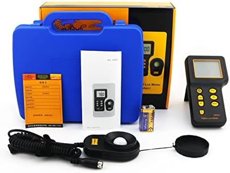 AR823 Light Meter - Split Illuminance Meter & Photometer for Accurate Light Brightness Detection, Ideal for Photography, Horticulture, and Indoor Lighting Assessment