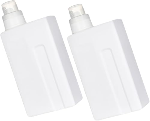 KOMBIUDA 2 unids Lavandería Botella Sub Dispensador de Sub Botella de Loción de Viaje Contenedor de Jabón de Lavandería Contenedor de Jabón para