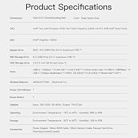 Beelink Mini-PC, ME Pro 2-Bay-NAS mit Intel N150, 16 GB LPDDR5, 1 TB SSD, 5G+2,5G Dual-LAN, WiFi 6/BT 5.4, Mini-Computer für Private Cloud, Soft-Router, bis zu 72 TB Speicherplatz für das Homeoffice – Ansicht 9