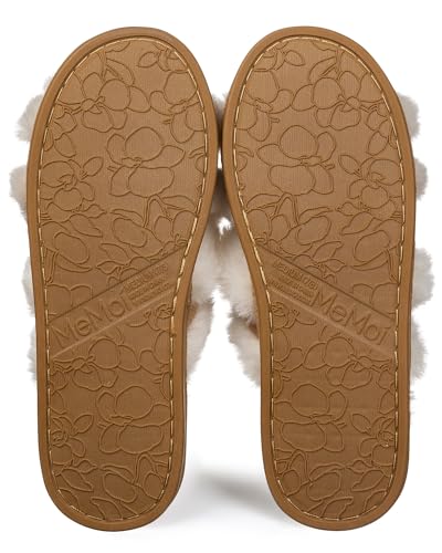 MeMoi Women's Serina Plush Faux Fur Slippers3