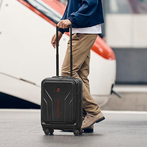 Image of WENGER, Amplix, Hardside Suitcase, Swiss Designed, Travel Luggage Bag for Business & Leisure
