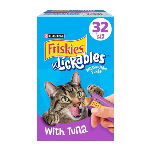 Friskies Purina Lil' Lickables with Tuna Cat Treats - 16 oz (32 Ct)