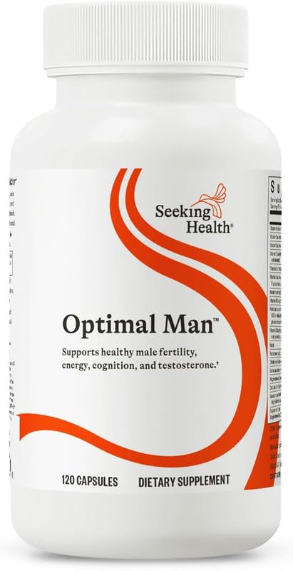 Evorina Seeking Health Optimal Man - Multivitamin Supplement with Zinc, Active Folate, & Alpha-Lipoic Acid - Multivitamin Supports Energy & Brain Health - Support Healthy Aging & Men's Health - 30 Servings | High Strength Herbal Supplement | Clean Label Ayurvedic Wellness-picture-10