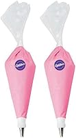 Vista 3 de Wilton Bolsas de pastelería desechables para decorar pasteles de 12 pulgadas, 100 unidades (paquete de 2)