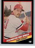 1988 CMC Rochester Red Wings #13 Chris Padget Rochester Red Wings Official Minor League Card in EX or Better Condition