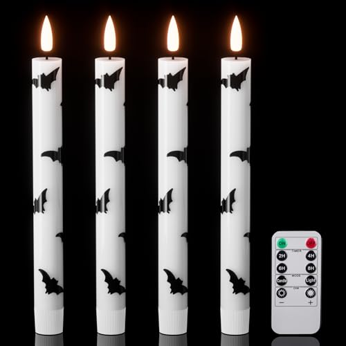 Bougies LED d'Halloween sans flamme pour décorer en toute sécurité avec enfants