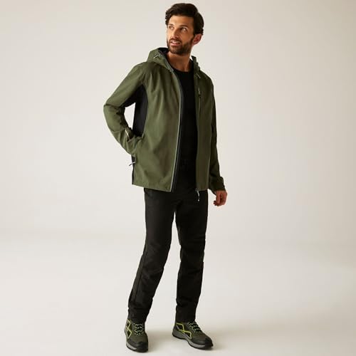 Regatta Mens Birchdale II Waterproof Soft Shell Jacket Breathable Walking Hiking Coat - Image 4