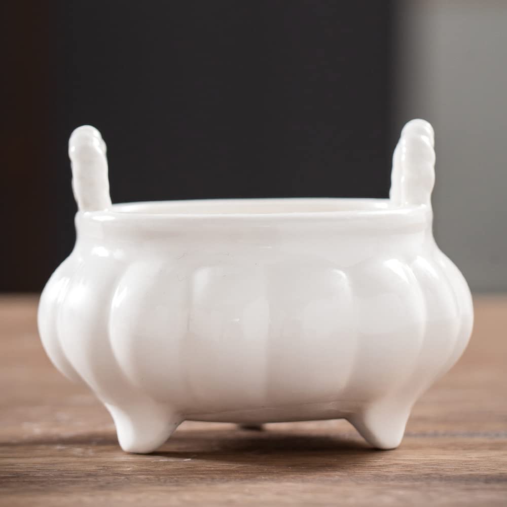 Porcelaine fine pour ce brûle-encens XIALON haut de gamme de 9,9 cm