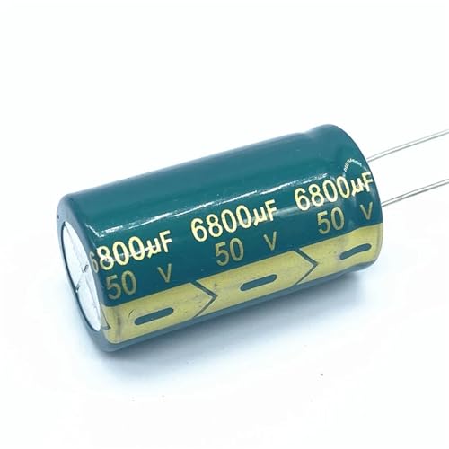 Condensateur electrolytique 50V 6800UF pour reparation audio et alimentation de filtrage x2