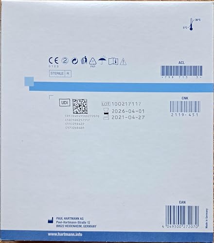 Hartmann Hydrocoll Hydrokolloid-Verband 10 x 10 cm – 10 Stück – Bild 3