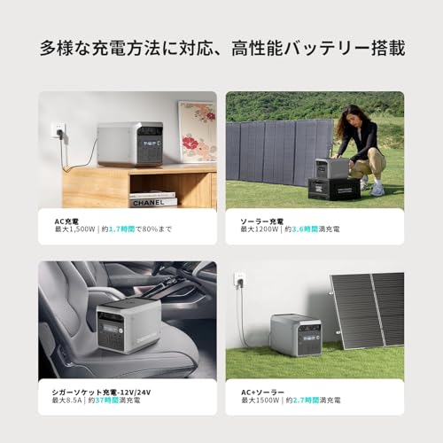 Dabbsson Charger S＋ポータブル電源3000Lセット