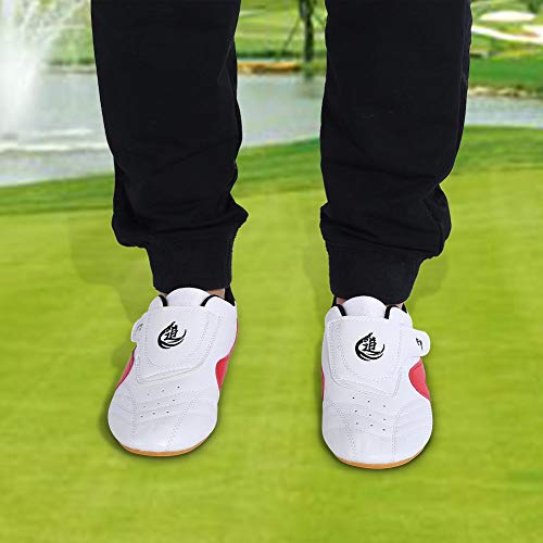 image for Keenso Taekwondo Shoes Boxing Shoes Protective Foot Gear Sports Martia