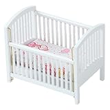 Matériau en bois : fabriqué en bois, il est robuste et finement poli sans bavures, protégeant la peau délicate des enfants pour les ornements de maison de poupée, les jouets de lit de poupée