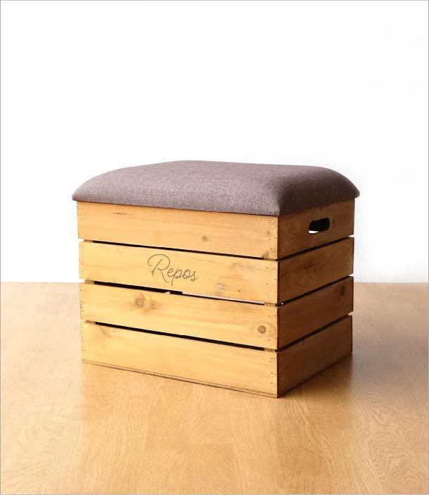 Amazon.co.jp: スツール ボックススツール 椅子 イス ウッド 木製 収納