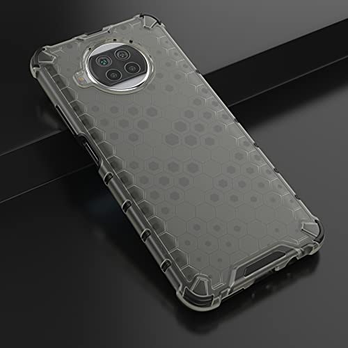 Image of Glasgow | for Mi 10i 5G Stylish Look Pattern Back Case Cover for Mi 10i 5G - Black