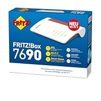 FRITZ!Box 7690 (Wi-Fi 7 DSL-Router mit 5.760 MBit/s (5GHz) & 1.376 MBit/s (2,4 GHz), bis zu 300 MBit/s mit VDSL-Supervectoring und ADSL2+, WLAN Mesh, DECT-Basis, deutschsprachige Version) – Ansicht 5