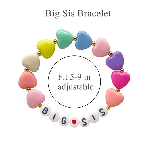Big Sister Gift - Big Sis Bracelet - Toddler Girls Jewelry - Sister Announcement2