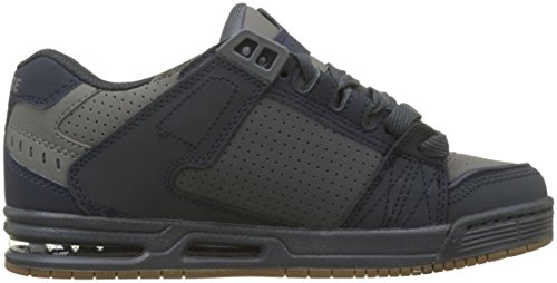 Image of Globe Men's Sabre Skateboarding Shoes, Grey Ebony Dark Shadow 20346, 6 US