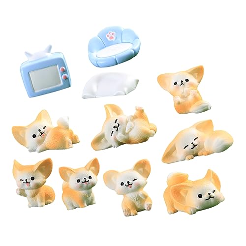 COMNESTBI 1Juego Estatuas De Decorativas De Únicas para Decoración De Micro y Bonsáis Accesorios De Jardín y Decoración De Interiores