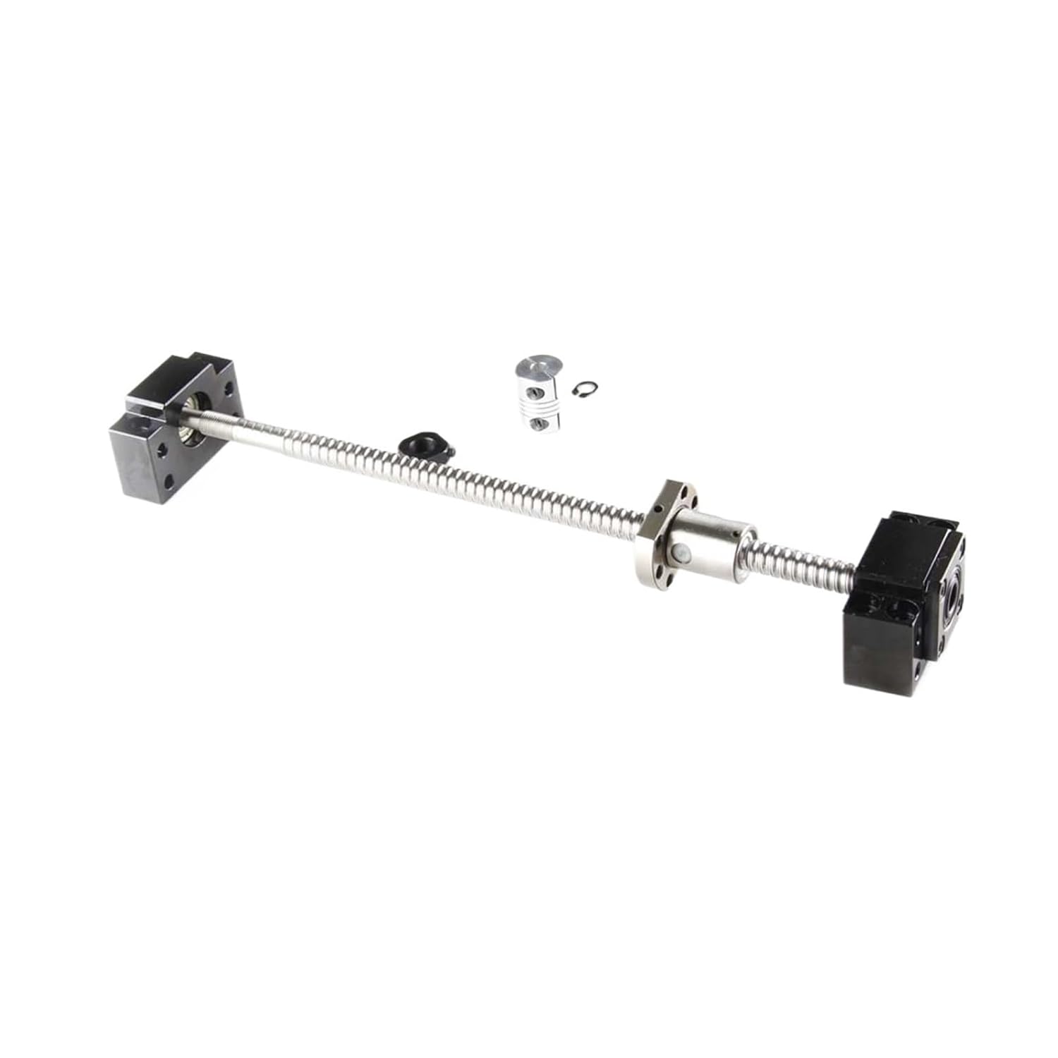 Linear Motion Ball Screw Machine Parts SFU1204 Suit Rolled Ball Screw C7 with End Machined Length 250mm-1000mm +1204 Ball Nut + BK/BF10 End Support + Coupler(350mm)