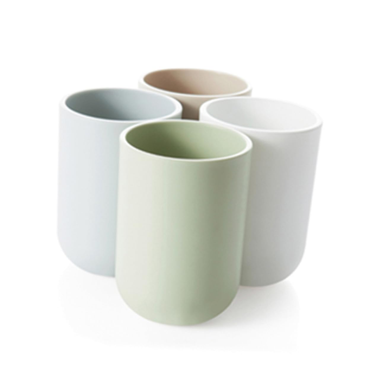 PRETYZOOM Pp Material Mouthwash Cup Creative Japanese Design Multi-use Tumbler Perfect for Bathroom