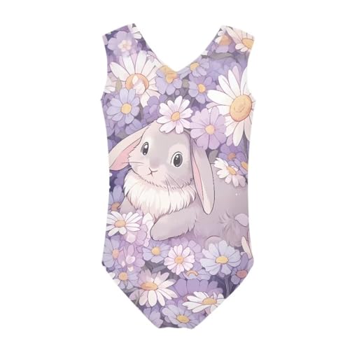 Image of Girls' Swimwear for 3-14 Cartoon Bathing Suit Girl Swimsuit Gym Leotard