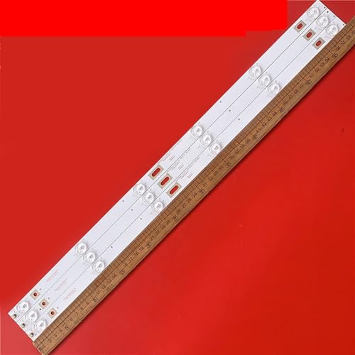Reparar pantalla con tira de LED de 3 piezas para MX32D06-ZC21FG-05 de 593 mm