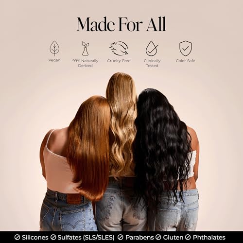 LolaVie Jen's Ultimate Glossing Duo – Glossing Detangler & Leave-In Conditioner Set for Frizz-Free, Shiny Hair – 450°F Heat Protectant – Vegan, Cruelty Free, Color Safe for All Hair Types - Image 7