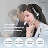 USB Headset, PC Headset with Mic with 3.5mm Jack Noise Cancelling Microphone, Lightweight Wired headphones with Mic for Call Center, Cell Phone, Computer, Office, Business, Skype, Zoom, Webinar #1