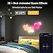 Mamamax Led Wall Lights 3 Pack Hexagon Lights Smart Modular RGB-IC Honeycomb Light with APP Remote Control and Music Sync Gaming Setup for Game Room Bedroom (A) Mamamax Led Wall Lights 3 Pack Hexagon Lights Smart Modular RGB-IC Honeycomb Light with APP Remote Control and Music Sync Gaming Setup for Game Room Bedroom (A)