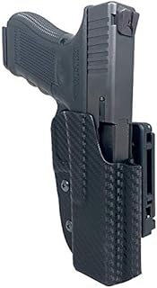 Pro IDPA Competition Holster fits GL 34 35 All Gens | Outside The Waistband - Carbon Fiber