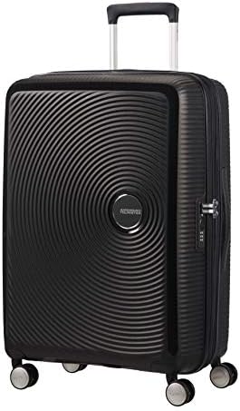 American Tourister - Soundbox Spinner Expandable, 77cm, 97/110 L - 4.2 KG, Yellow (Golden Yellow)