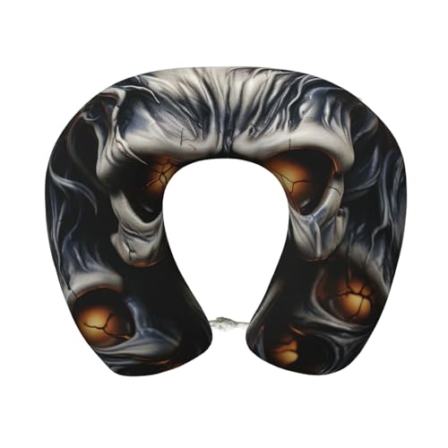 Almohada cervical de espuma viscoelástica de viaje miniatura 1
