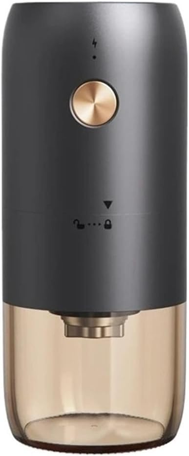 Electric Burr Coffee Grinder - Rechargeable Coffee Grinding Machine for Freshly Ground Coffee