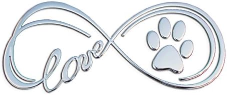 3D Infinity Paw Decal