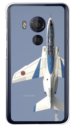 Coverfull Takushi Hatashima Self-Defense Force Photo Collection T-4 Medium Practice Machine Blue Impulse B (Clear) / for HTC J Butterfly HTV31/au AHTV31-PCCL-152-MAU4