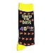 Produktbild SHATCHI Simply The Best Year Old Socken zum 40. Geburtstag, Andenken, Geschenk für Sie und Ihn, Baumwolle Polyester Elastan, schwarz/gelb, Einheitsgröße