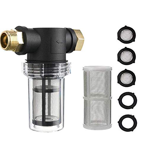LIANA IRWIN Inlet Filter Cup For Pressure Washer Suitable For 3/4 Inch Garden Hose Inlet Filter Accessories