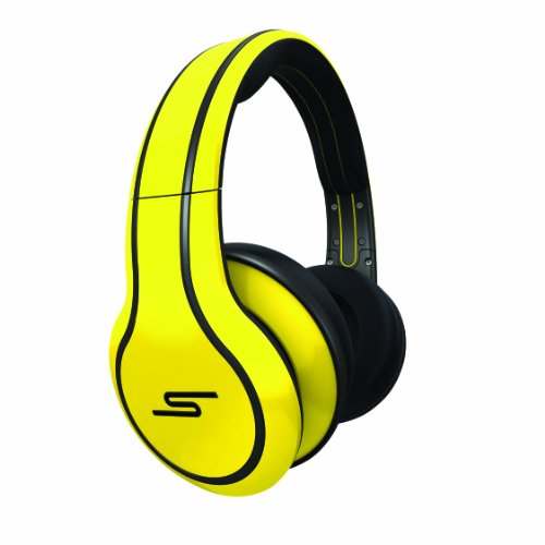 SMS Smart Media Solutions Audio Street by 50 Cent Limited Edition Jaune Supraaural Bandeau Casque - Casques (Supra-aural, Bandeau, avec Fil, Jaune)