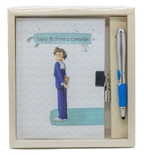 Mi Primer Diario Mágico: Celebra tu Primera Comunión con Estilo. Bolígrafo 3 en 1 Incluido. 96 paginas medidas 13 x 18 editorial Arguval