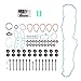 Torchbeam Head Gasket Set with Head Bolts HS26336PT ES71334 HS54736 Compatible with Canyon 2004-2006, Colorado 2004-2006, H3 2006, i-350 2006, Engine Cylinder Head Gasket Kit