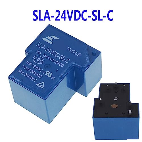 Relé de potencia SLA-05VDC-SL-C de 30A ideal para alta corriente continua 2