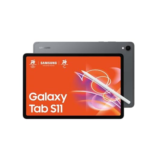 Samsung Galaxy Tab S11, Tablet AI, WiFi, Design Leggero, Strumenti AI Multimodali, DeX, RAM 12GB, 256 GB, Batteria a Lunga Durata, Gray [Versione Italiana]