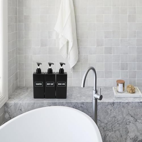 Dispensador de jabón baño para champú con dosificación precisa sin goteo 8
